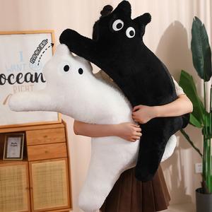 힐끔 고양이 바디필로우