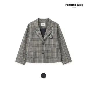 [대구백화점] [레노마키즈] 초등 여아 체크 테일러 자켓(R2431J057)