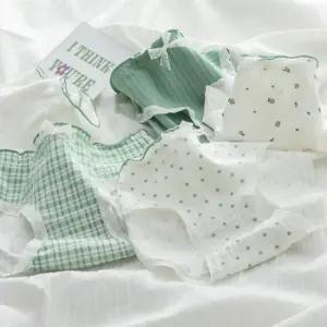 어나더뷰 그린요거트 순면 팬티 5P 세트 여성 속옷 1253