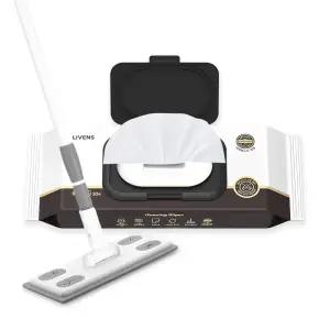 [리벤스]밀대걸레+물걸레 청소포(베이킹소다)(캡형/대형) 30매