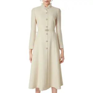 [롯데백화점]미니멈 러플브이넥카라 플레어원피스 MZAGWO1960