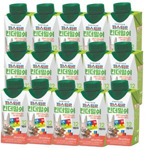 2024 롯데웰푸드 파스퇴르 킨더밀쉬 200ml 15입