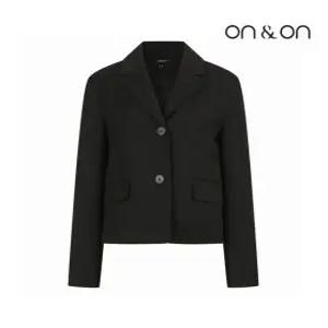 [온앤온][온앤온] 자수 포켓 싱글 자켓(JW2AJ812)