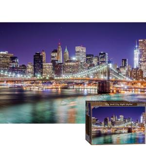 뉴욕의 야경 1000피스 랜드마크 풍경 직소퍼즐
