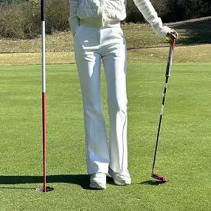 [다니골프] (숏/롱)(S~L)미친스판 골프부츠컷 슬랙스(밍크)