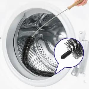 할인바이할인 [1+1] 싹꺼내 세탁건조기 청소솔 고무틈새 먼지제거 브러쉬 클리너