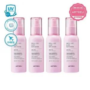 아트델리 멜라컷 선워터 100ml x4 /SPF50+, PA+++/선미스트/선크림