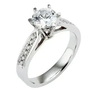 당일제작 예쁜 엑설런트컷 1캐럿 천연 다이아몬드반지