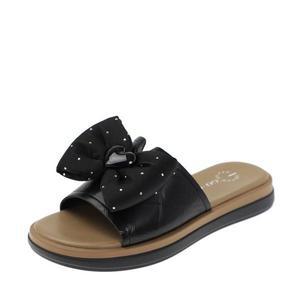 [갤러리아] 고세 데일리 리본퀄팅 하트 슬리퍼 뮬 OZS5S041 블랙 2.5CM