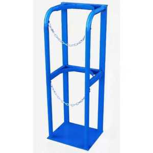 가스 거치대 가스통 산소통 보관대 질소통 지지대 용기 이동식 실린더