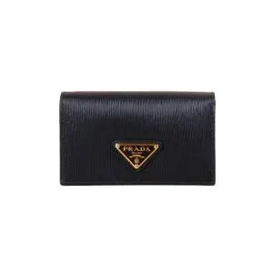 [명품] 비텔로 무브 삼각로고 카드지갑 블랙 1MC122 2DDU F0002