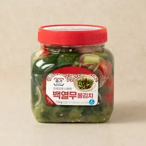 종가 백열무물김치 1.2kg(PET)