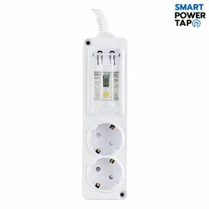 국산 고용량 멀티탭 누전차단 2구 1.5m / 멀티 콘센트 에어컨 건조기 세탁기 대용량 전용 과부하차단