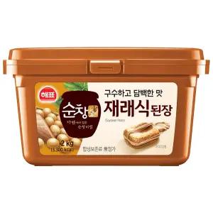 사조 해표 순창궁 재래식 된장 2kg x 1개 / 장류