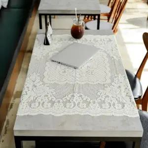 식탁커버 레이스 프렌치 테이블보 북유럽 (WFHJMMH)