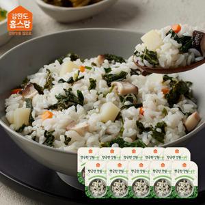 홈스랑 향긋한 강원나물밥 10팩 세트