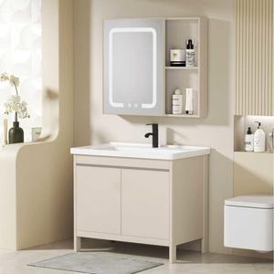 세면대하부장세트 욕실 캐비닛 세라믹 블랙 인테리어 야외 소형 I형 나무 세면기