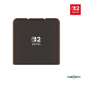닌텐도 스위치 2 HORI 호리 카드 케이스 12장 수납 클리어 블랙