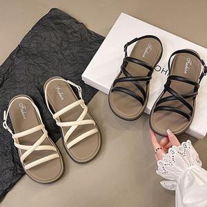 캐쥬얼 정장 데일리 플랫샌들 2993 슬리퍼 비치슬리퍼 여행 일상 여름 신발 슈즈