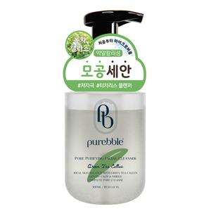 퓨어블 그린티캘러스 포어 포밍 클렌저 약알칼리성 클렌징폼 300ml