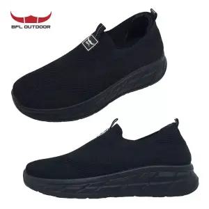 BFL 발편한 슬립온 운동화 RU33BK-U25 끈없는 니트 신발 남녀공용 스니커즈 3325