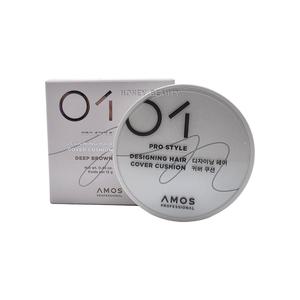 아모스 프로페셔널 디자이너 헤어 커버 쿠션 13g 딥브라운
