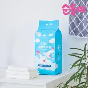 순둥이 일회용 수건 빅엠보 타월 중형 40매 1팩 /물놀이 목욕 여행 스포츠 페이스타올
