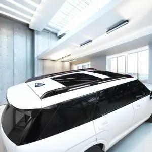 디올뉴 팰리세이드 LX3 튜닝 루프랙 커버 블랙 몰딩 용품