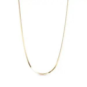 [도로시] 14k 샤인 스네이크 목걸이_38cm