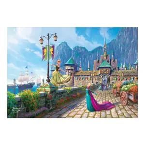 DIY 보석십자수 디즈니 토마스 킨케이드 겨울왕국 40x50cm 캔버스형