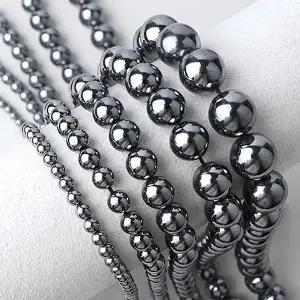 비즈아이 [5343]원석라운드 4/6/8/10/12mm 테라헤르츠 99.9% ,반줄