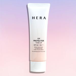 헤라 UV프로텍터 톤업 선크림 SPF50+/PA++++ 50ml 파데프리