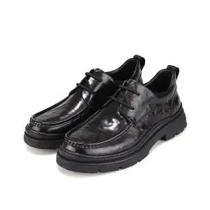 [BABARA][본사운영] 바바라 HOMME 소가죽 베이직 남성로퍼 5cm_BMI101