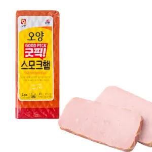 달디단마켓 사조오양 굿픽 스모크햄 1kg 토스트 김밥햄 대용량 업소용 분식집 냉장