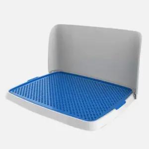 강아지 대형 배변판 화장실 마킹방지 패드판M 사이즈 가림막 포함