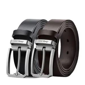 JEEP SPIRIT 남성 소가죽 정장 벨트 BT0695