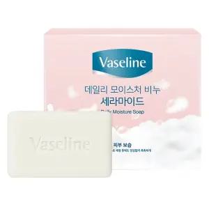 [애경] 바세린 데일리 모이스처 비누 세라마이드 100g 10입 x1개