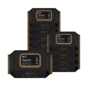 숨 시그니처 저자극 아기 물티슈 70매 10팩 캡형  저자극 아기 물티슈