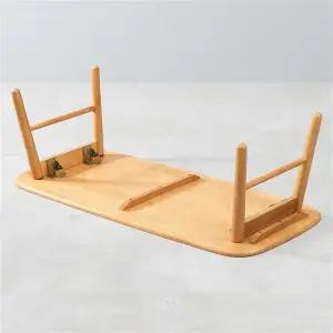 우아미가구 엘베 원목 접이식 소파 테이블 850