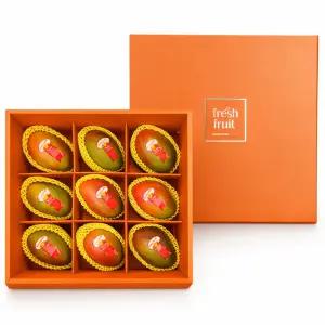 [신세계 단독] [출고일지정] 페루산 고당도 애플망고 선물세트 4kg (9입/개당 440g내외)