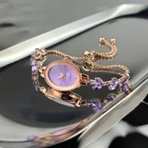 카린슬라이드여성손목시계 퍼플)메탈시계 여성시계 여자시계 손목시계 패션시계