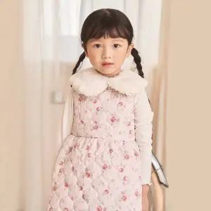 [롯데백화점]치크 플라워 퀼팅 원피스 CKOW24T2G