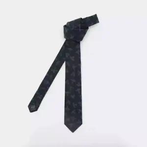 비비안웨스트우드 오알비 패턴 코튼 실크 믹스 7CM 남성 넥타이 81050001 W0160 K410