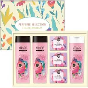 애경 케라시스 퍼퓸스페셜 26호 선물세트 샴푸 린스 비누 설 추석 선물 한박스 4세트 드림