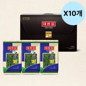 대천김 곱창김 선물세트 추석 명절 답례 20봉 X10개