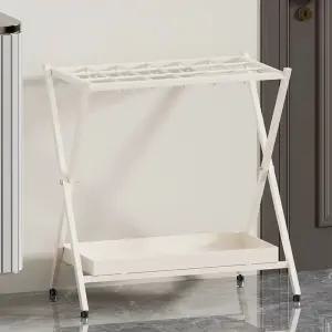 우산꽂이 홀더 접이식 막이 우산꽂이 업소용 화이트