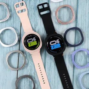 갤럭시워치 8 클래식 컬러링 범퍼 케이스 40 44 46 47 mm 울트라