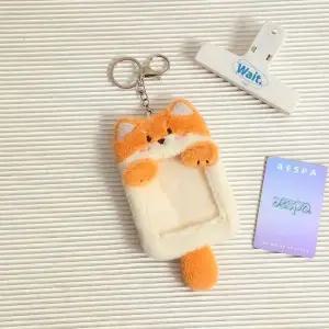 귀여운 포토카드 보관함 키링 포토카드슬리브 열쇠고리