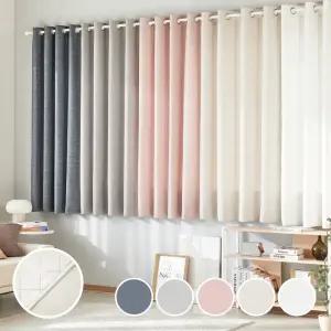 모던하우스 ON NEW 린넨스타일 3중방한 3도씨커튼 아일렛형