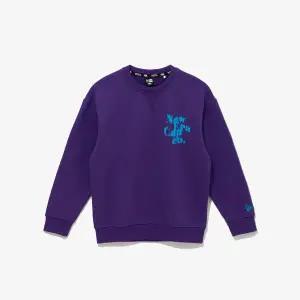 [뉴에라키즈](타임스퀘어점패션관)[키즈] 뉴에라 캡 컴퍼니 맨투맨 퍼플